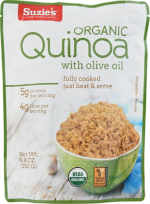 Suzies Quinoa Olive Oil Sea Salt - 9 OZ - Image 2