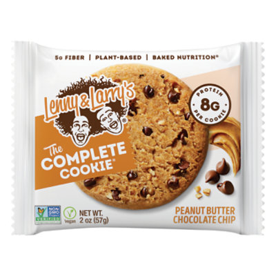 Lenny & Larrys Bar Cookie Peanut Butter Chocolate Chip - 2 OZ