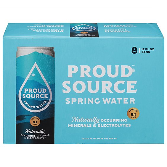 Proud Source Water - 8-12 FZ