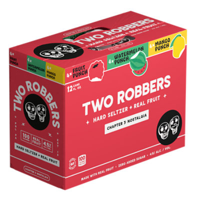 Two Robbers Punch Variety Pack In Cans - 12-12 FZ - Image 1