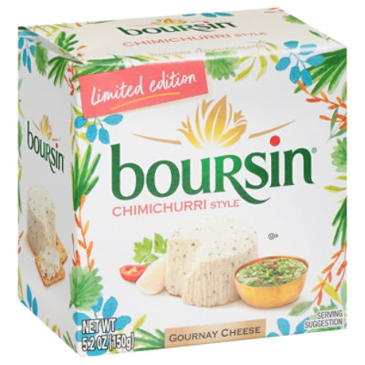 Boursin Chimichurri Gournay Cheese - 5.2 Oz