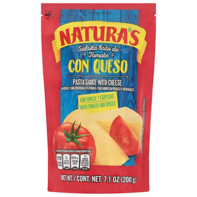 Naturas Tomato Sauce W Cheese - 7.1 OZ - Image 2