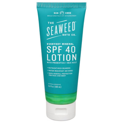 Seaweed Everyday Mineral Lotion Spf 40 - 3.4 OZ - Image 3