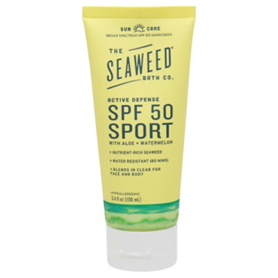 Seaweed Active Defense Sport Spf 50 - 3.4 OZ