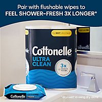 Cottonelle Ultra Clean Toilet Paper Mega Rolls - 18 Count - Image 7
