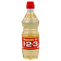 123 Vegetable Oil - 16.9 FZ - Image 1