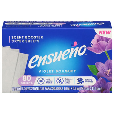 Ensueno Dryer Sheet Lavender Violet - 80 CT - Image 3