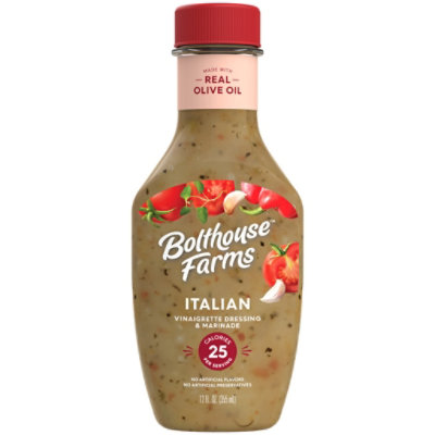 Bolthouse Dressing Italian Vinaigrette - 12 FZ