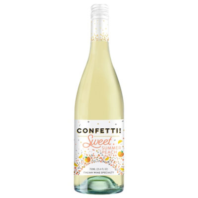 Confetti Sweet Summer Peach Wine 750 ML Haggen