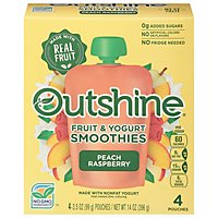 Outshine Smoothie Raspberry Peach - 4-3.5 OZ - Image 1