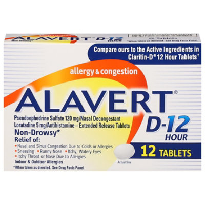 Alavert Ert D-12hr Cp - 12 CT - Image 2