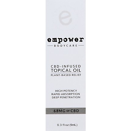 Empower Cbd 68mg Infused Topical Oil - .3 FZ - Image 2
