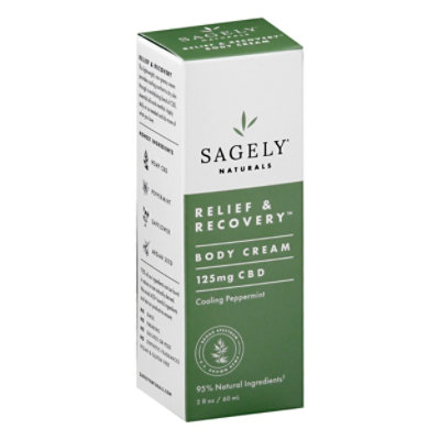 Sagely Relief & Recovery Cream 125mg - 2 OZ