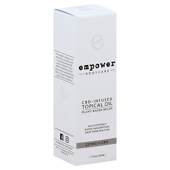 Empower Cbd 227mg Infused Topical Oil - 1 FZ