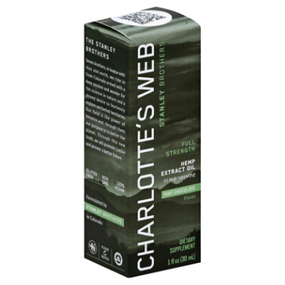 Charlottes  Full Strength Hemp Extract Mint Chocolate 1.01 FZ Safeway