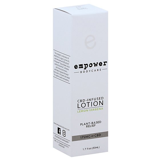 Empower Cbd 175mg Infused Lotion - 1.7 FZ