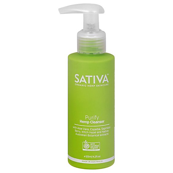 Sativa Purify Hemp Cleanser - 4.2 FZ