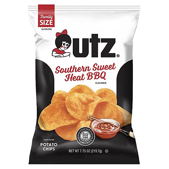 Utz Southern Swt Heat Chip - 7.75 OZ