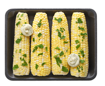 ReadyMeals Corn with Garlic Butter - 4 Ct - Image 1