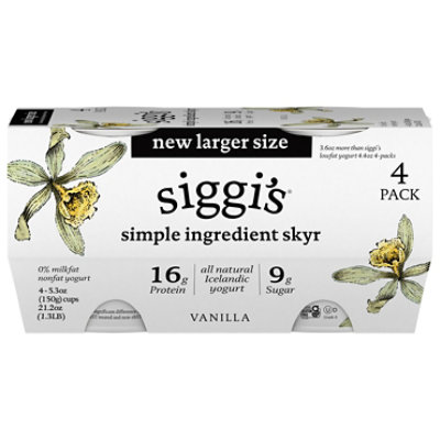 Siggis Van Skyr Icelandic Nonfat Yogurt Multipack - 21.2 OZ - Image 2
