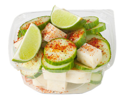 Jicama & Cucumber W/Tajin Cup - Each - Image 1