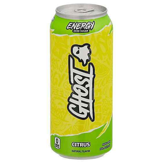 Ghost Citrus Energy Drink In Can - 16 Fl. Oz.