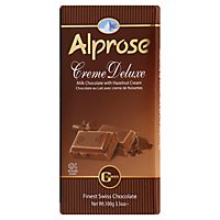 Alprose Choc Bars Cream Deluxe - 3.5 OZ - Image 1