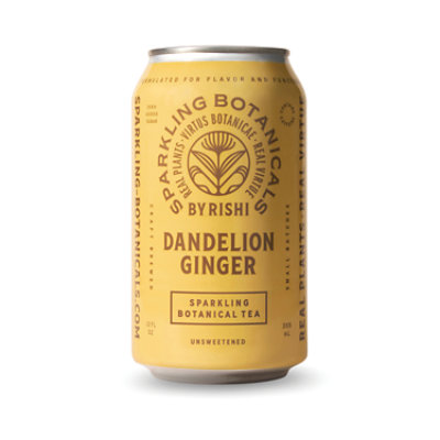 Rishi Tea Bev Sparkling Dandelion Ginger - 12 FZ