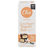 Clio Vanilla Yogurt Less Sugar - 1.59 OZ