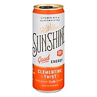Sunshine Energy Drink Clementine - 12 FZ - Image 1