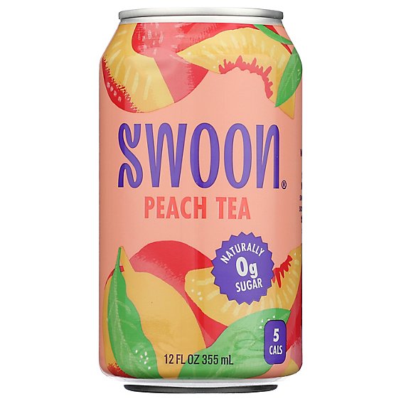 Swoon Tea Peach Iced Zero Sugar - 12 FZ