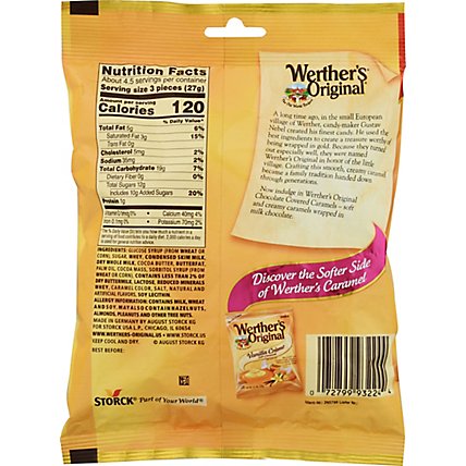 Werther's Original Chocolate Covered Caramels - 4.51 Oz - Image 6