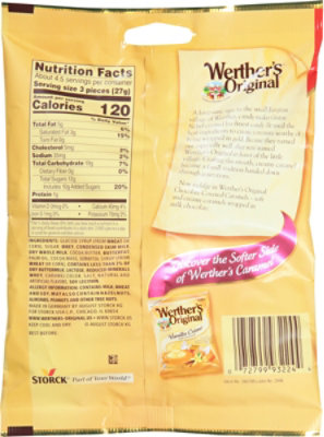 Werther's Original Chocolate Covered Caramels - 4.51 Oz - Image 5