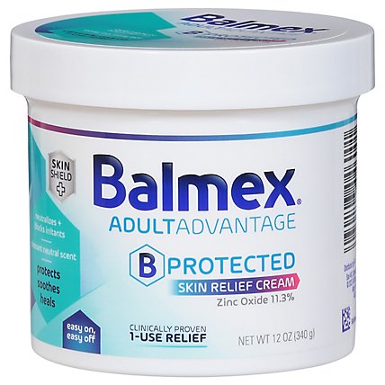 Balmex Adult Care Rash Cream - 12 OZ - Image 1