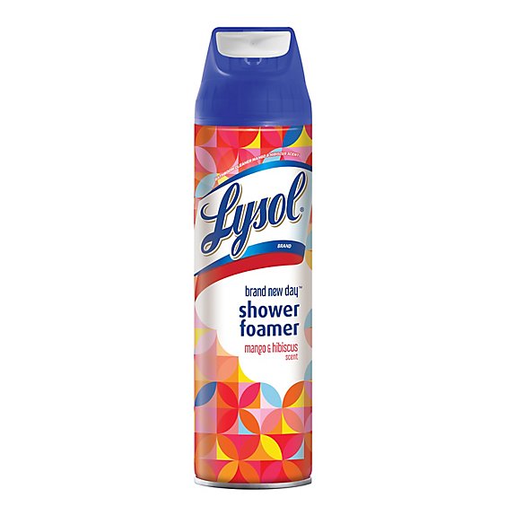 Lysol Brand New Day Mango And Hibiscus Shower Foam