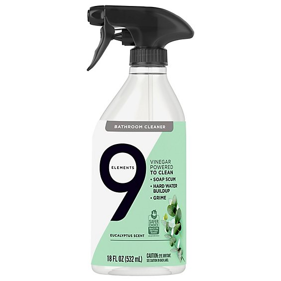 9 Elements Eucalyptus Scent Bathroom Cleaner - 18 Fl. Oz.