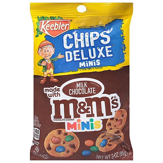 Keebler Chips Deluxe Mini M&ms Cookies - 3 OZ
