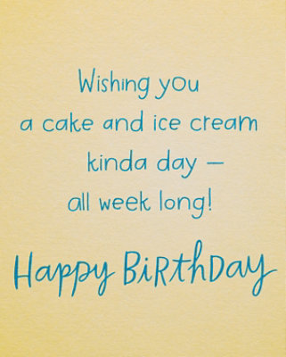 American Greetings Celebrate Cake Birthday Cards 6 Count - Each - Image 3