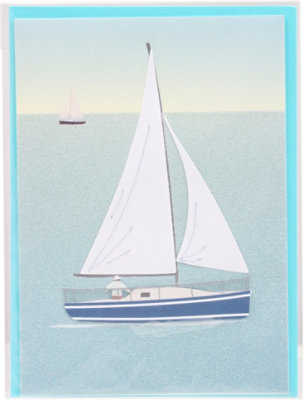 Papyrus Sailboat Birthday Card - Each - Image 2