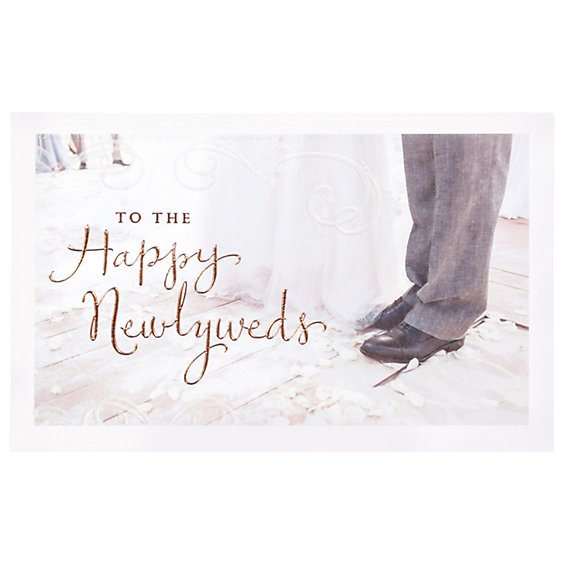 American Greetings Newlyweds Wedding Card - Each