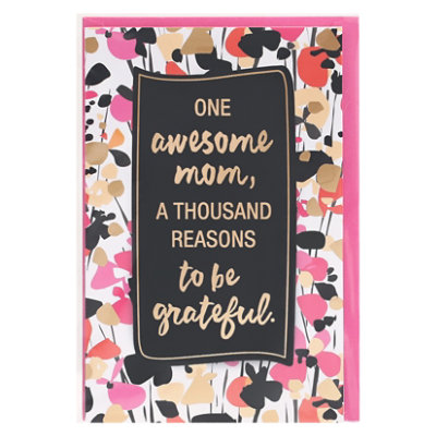 American Greetings Floral Birthday Card for Mom - Each - Image 3