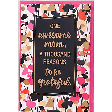 American Greetings Floral Birthday Card for Mom - Each - Image 2