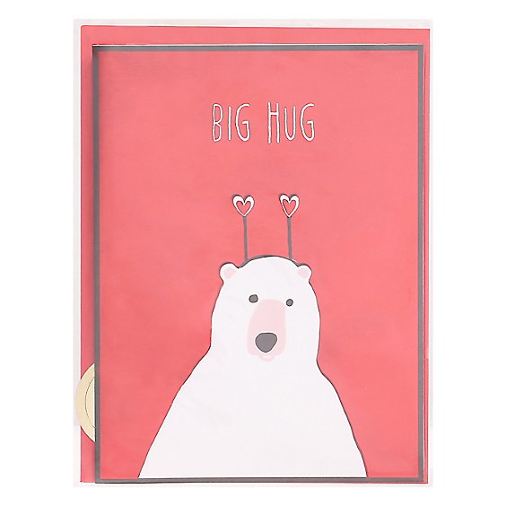 Papyrus Bear Hug Valentine's Day Card - Each