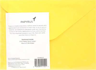 Papyrus Emoji Cake Pops Birthday Card - Each - Image 4