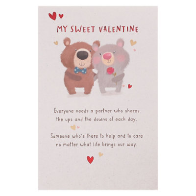 American Greetings Cute Bears Romantic Valentine’s Day Card - Each - Image 3