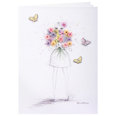 Papyrus Fashion Gal with Bouquet Mother’s Day Card - Each - Image 3