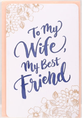 American Greetings Floral Birthday Card for Wife - Each - Image 2