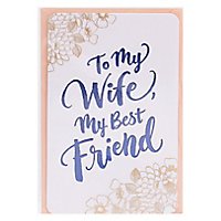 American Greetings Floral Birthday Card for Wife - Each - Image 1
