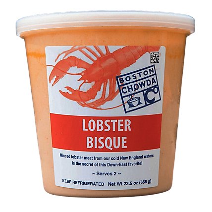 Boston Chowda Co Lobster Bisque Cup - 23.5 OZ - Image 1