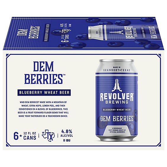 Revolver Dem Berries In Can - 6-12 FZ